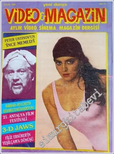 Video - Magazin : Peter Ustinov'un İnce Memed'i - Sayı: 16    Yıl: 4  Eylül 1984