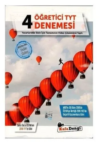 Kafadengi TYT 4 lü Öğretici Denemesi-YENİ Rafet Özdemir