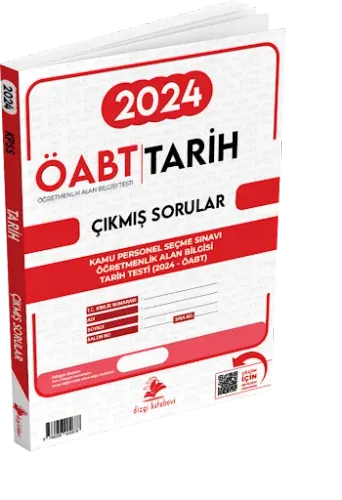 Dizgi Kitap Yayınları MEB AGS ÖABT Tarih Video Çözümlü 2024 Sınavı Tek Fasikül Orijinal Çıkmış Sorular