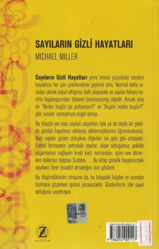 Sayıların Gizli Hayatları Micheal Miller Zodyak Kitap %65 indirimli