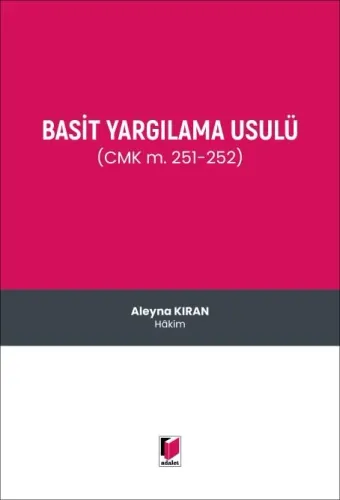 Basit Yargılama Usulü
