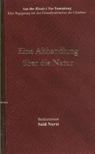 Eine Abhandlung Über Die Natur
