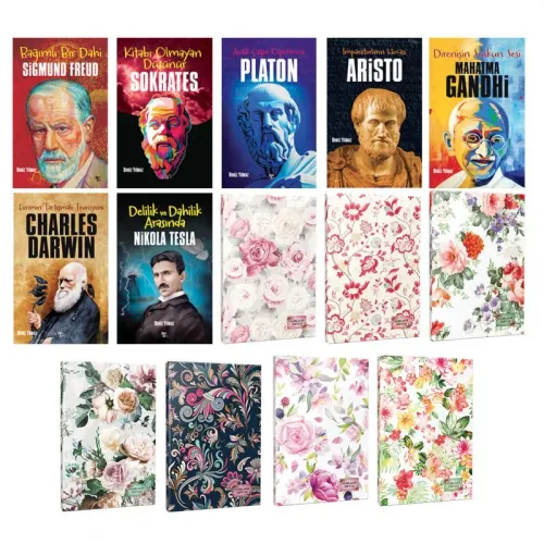 Medeniyetin Öncüleri 7 Kitap 7 Defter Bir Arada - Halkkitabevi