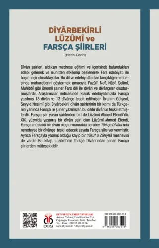 Diyârbekirli Lüzûmî ve Farsça Şiirleri Davut Ertem Diyârbekirli Lüzûmî ve Farsça Şiirleri Davut Ertem