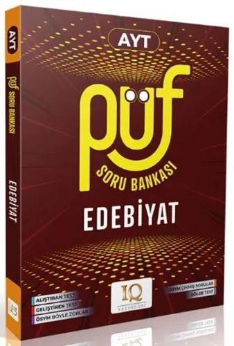 IQ Yayınları AYT Edebiyat Püf Soru Bankası