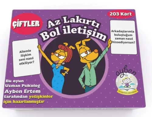 Aybino Az Lakırtı Bol İletişim Çiftler Eğitici Kartlar