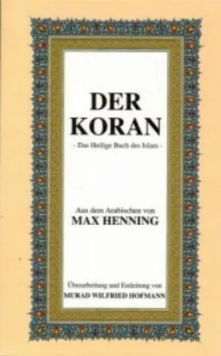 Der Koran Orta Boy (Almanca K. Kerim Meali)