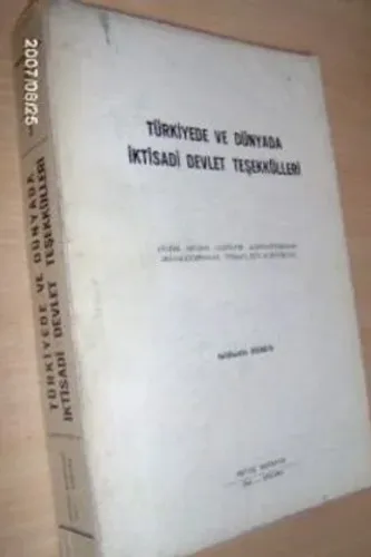 Türkiyede ve Dünyada İktisadi Devlet Teşekkülleri