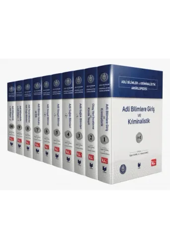 Adli Bilimler ve Kriminalistik Ansiklopedisi (10 Cilt)