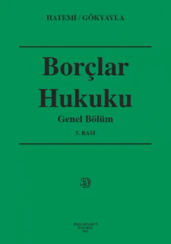 Borçlar Hukuku Genel Bölüm