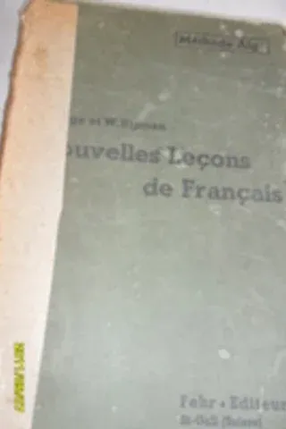 Nouvelles Leçons De Français