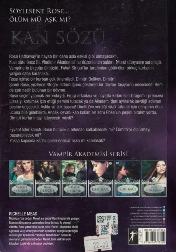 Kan Sözü / Vampir Akademisi-4 Rick Riordan Artemis Yayınları %63 indir