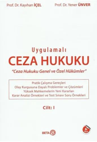 Uygulamalı Ceza Hukuku Cilt: I