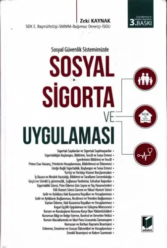 Sosyal Sigorta ve Uygulaması