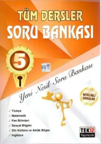 Tekiz 5. Sınıf Tüm Dersler Sözel Sayısal Soru Bankası-YENİ
