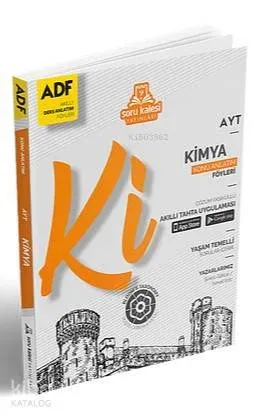 Soru Kalesi Yayınları AYT Kimya  Konu Anlatım Föyleri ADF Soru Kalesi