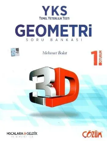 Çözüm Hocalara Geldik YKS TYT 3D Geometri Soru Bankası 1. Oturum