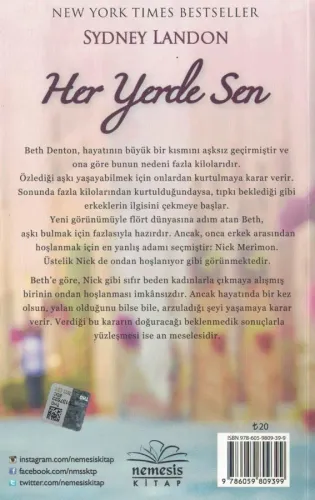 Her Yerde Sen Sydney Landon Nemesis Kitap %44 indirimli