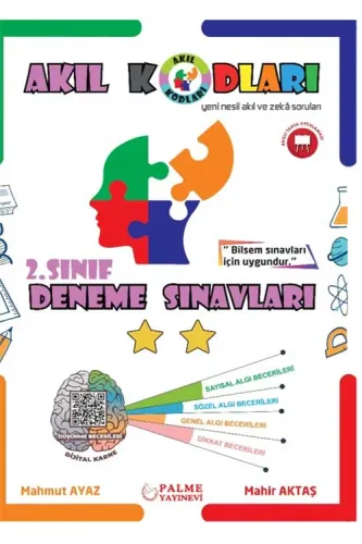 Palme Yayınları 2. Sınıf Akıl Kodları Deneme Sınavı