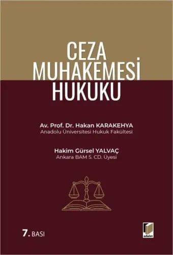 Ceza Muhakemesi Hukuku Hakan Karakehya