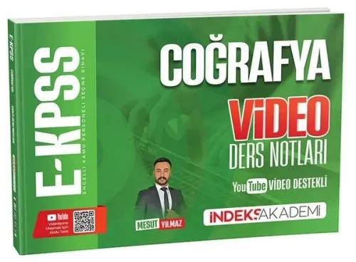 İndeks Akademi 2026 EKPSS Coğrafya Video Ders Notları