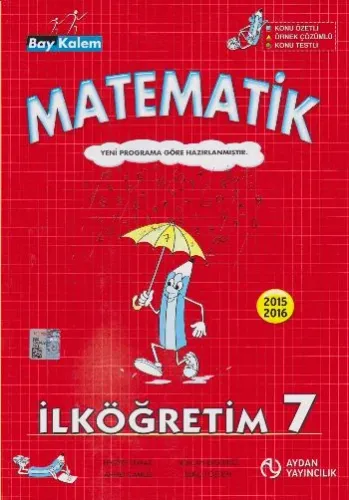 Bay Kalem Matematik 7 Atacan Ergeneci-F.Yılmaz