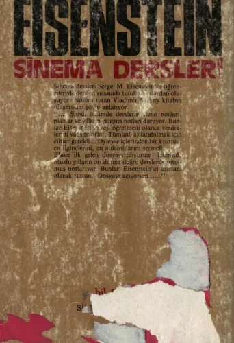 Sinema Dersleri Eisenstein Hil %46 indirimli