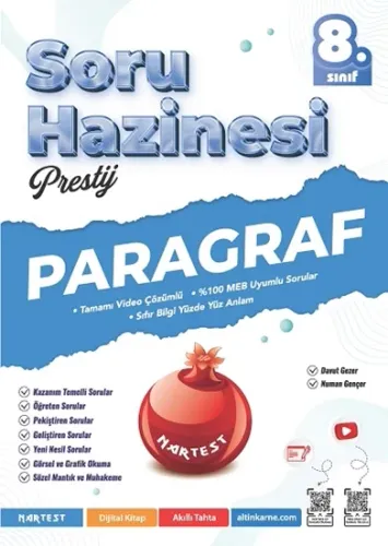 Nartest 8. Sınıf Paragraf Soru Hazinesi