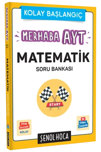 Şenol Hoca Merhaba AYT Matematik Soru Bankası