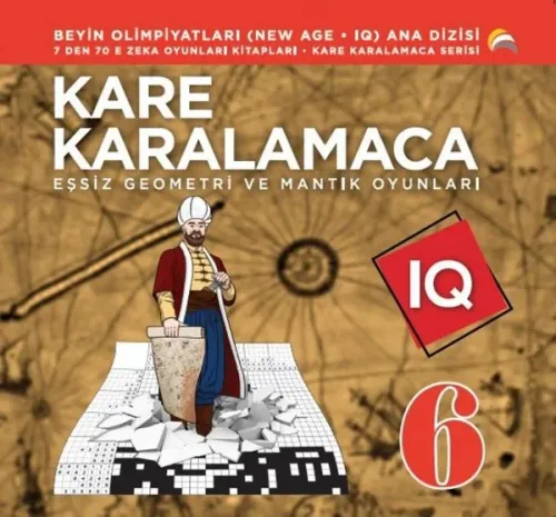 Kare Karalamaca 6 - 7' den 70' e Zeka Oyunları Kitapları