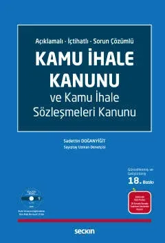 Kamu İhale Kanunu ve Kamu İhale Sözleşmeleri Kanunu