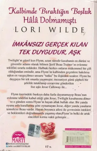 Kalbimde Bıraktığın Boşluk Hala Dolmamıştı Lori Wilde Martı Yayınevi %