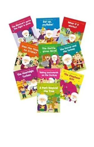 Tales Of Nasreddin Hodja SET (10 Books) - Nasreddin Hoca Fıkraları SET (İngilizce)