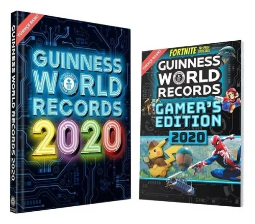 Guinness World Records 2020 (2 Kitap Takım); Dünya Rekorlar Kitapları 2020