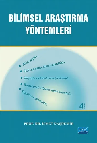 Bilimsel Araştırma Yöntemleri