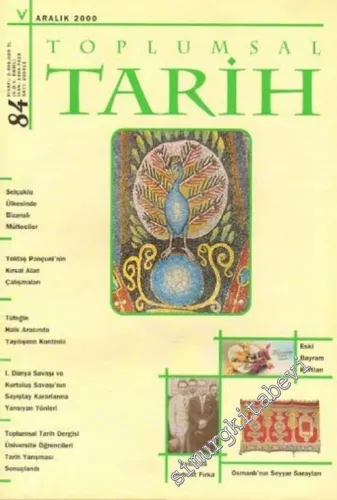 Toplumsal Tarih - Sayı: 84  Cilt: 14,    Aralık 2000