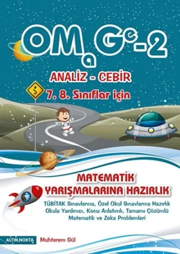 Nartest Yayınları 7. 8. Sınıf Omage-2 Analiz Cebir Olimpiyat Kanguru Matematik