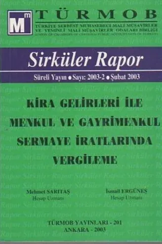 Türmob Sirküler Rapor 2003/2