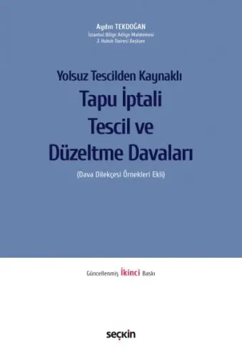 Tapu İptali Tescil ve Düzeltme Davaları