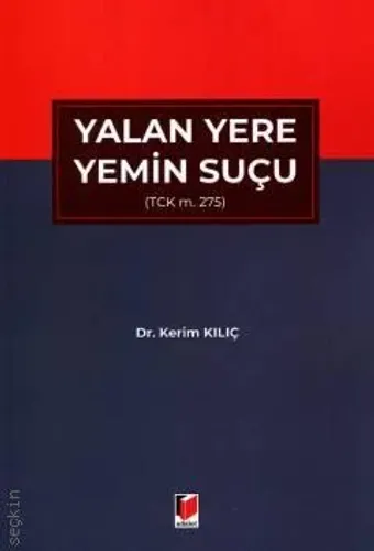 Yalan Yere Yemin Suçu