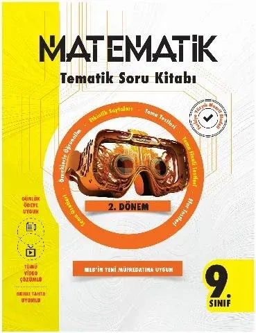 EKSEN 9. SINIF TEMATİK SORU KİTABI / MATEMATİK 2.KİTAP