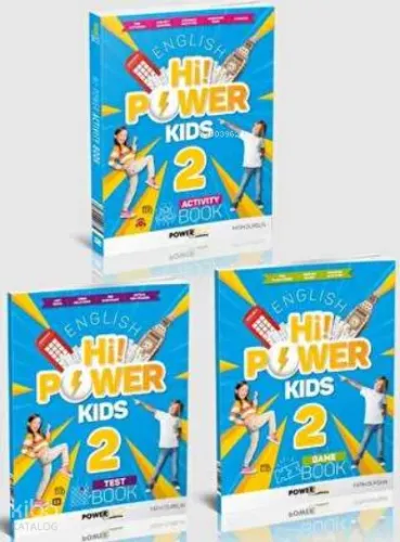 2.Sınıf Hi! Power İngilizce Seti (3 Kitap)