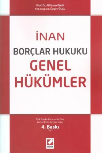 Borçlar Hukuku Genel Hükümler