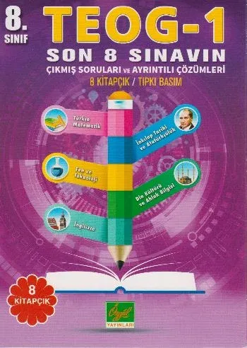 8.Sınıf TEOG 1 Son 8 Sınavın Çıkmış Soruları ve Ayrıntılı Çözümleri