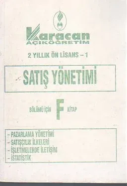 1. Sınıf Satış Yönetimi