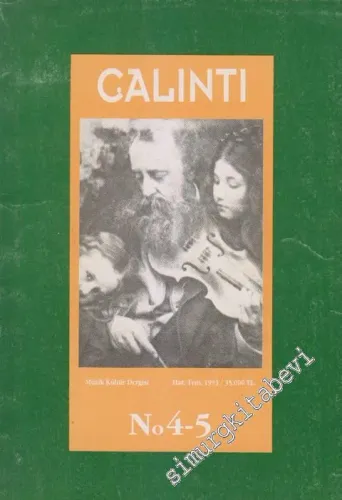 Çalıntı Aylık Müzik Kültür Dergisi  - Sayı: 4-5    1  Haziran - Temmuz