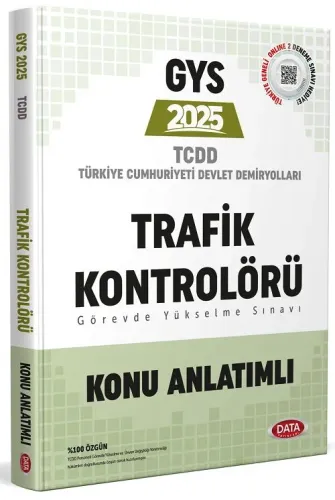 Data Yayınları 2025 TCDD Trafik Kontrolörü GYS Konu Anlatımlı