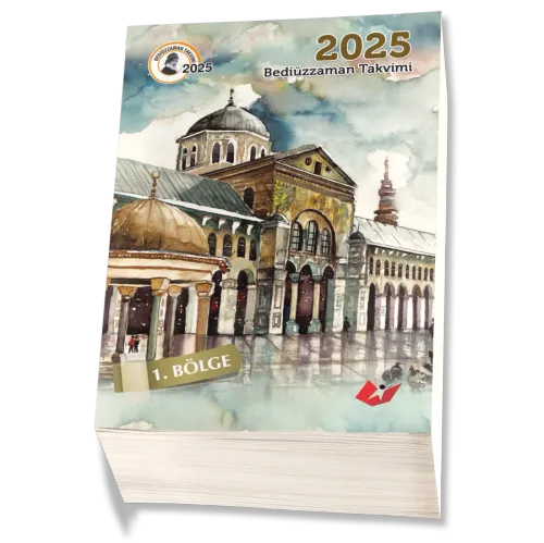Bediüzzaman Takvimi 2025 Yılı Takvimi 1. Bölge Bediüzzaman Takvimi 2025 Yılı Takvimi 1. Bölge