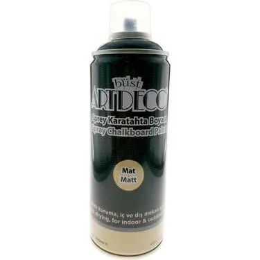 Artdeco Sprey Kara tahta Boyası 400ml