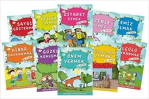 Masallarla Görgü Kuralları - Set (10 Kitap)